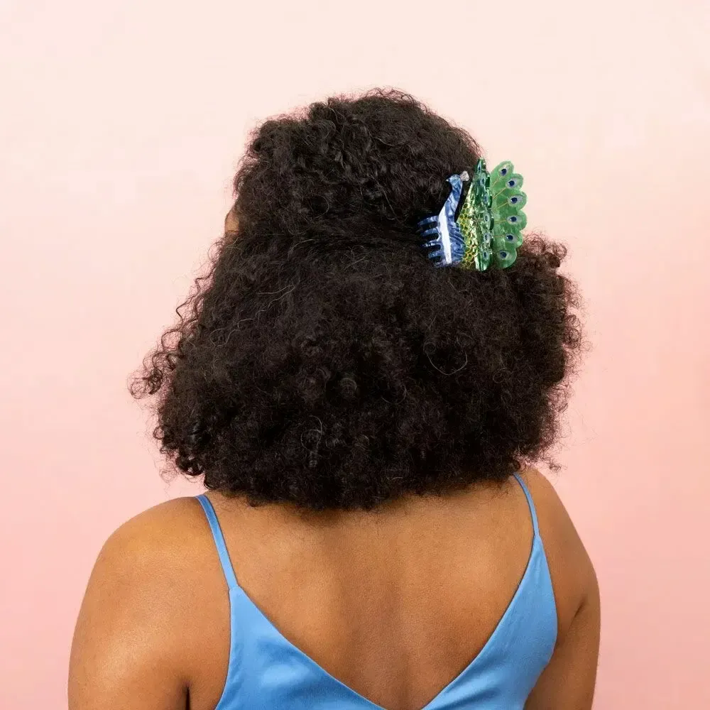 Gifts - Peacock hair clip - Coucou Suzette - COUCOU SUZETTE