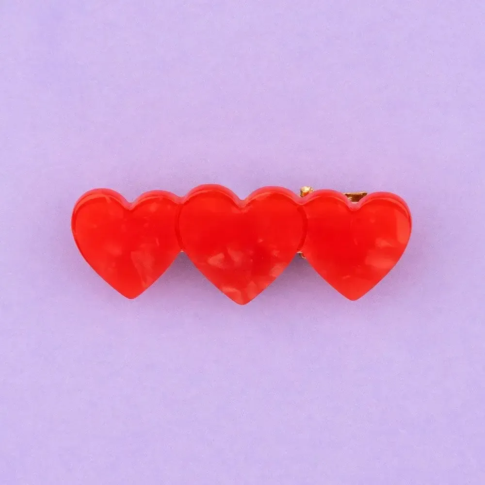 Accessoires cheveux - Barrette Coeur - Coucou Suzette - COUCOU SUZETTE