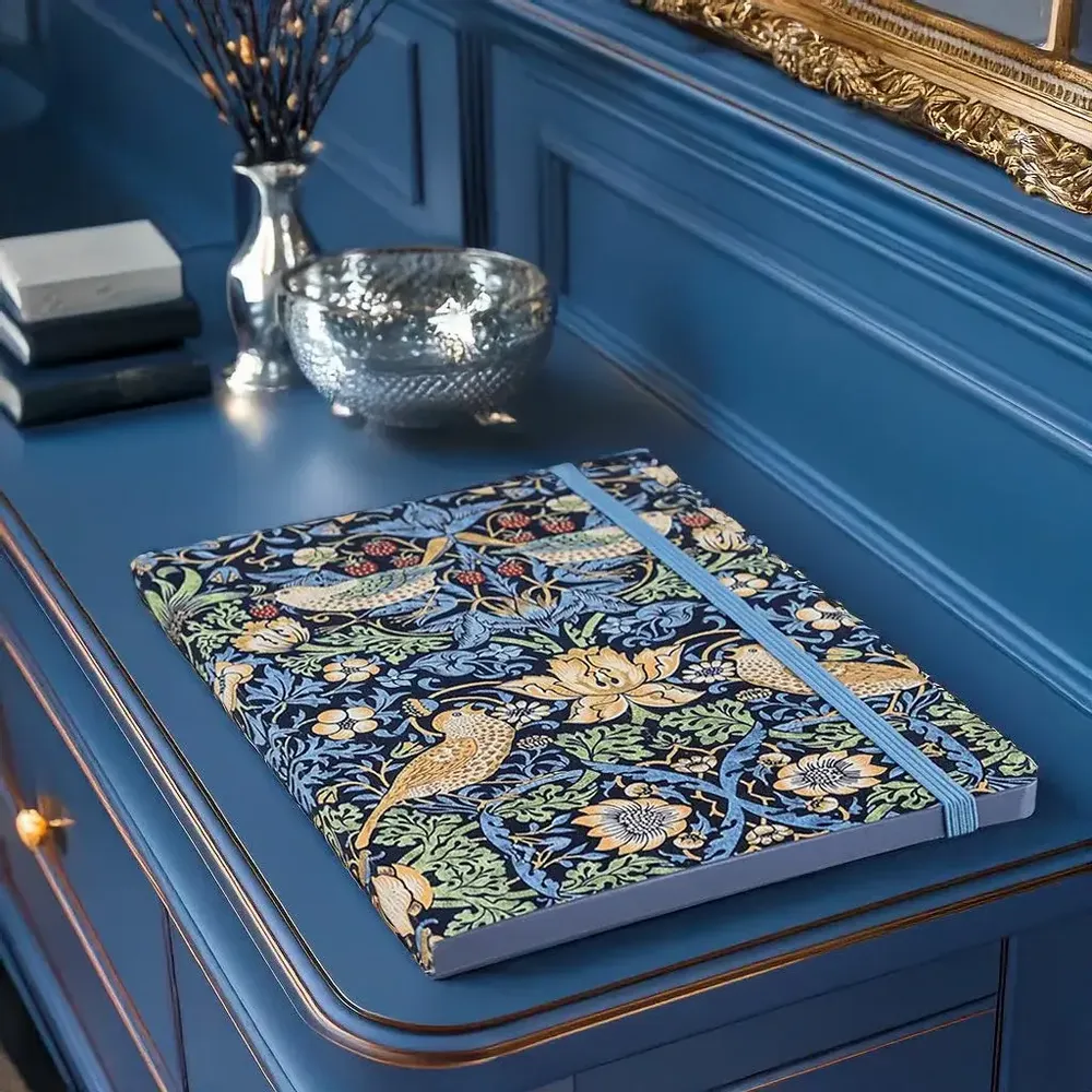 Stationery - Notebook W.Morris "Strawberry thief" - JAVIER SA