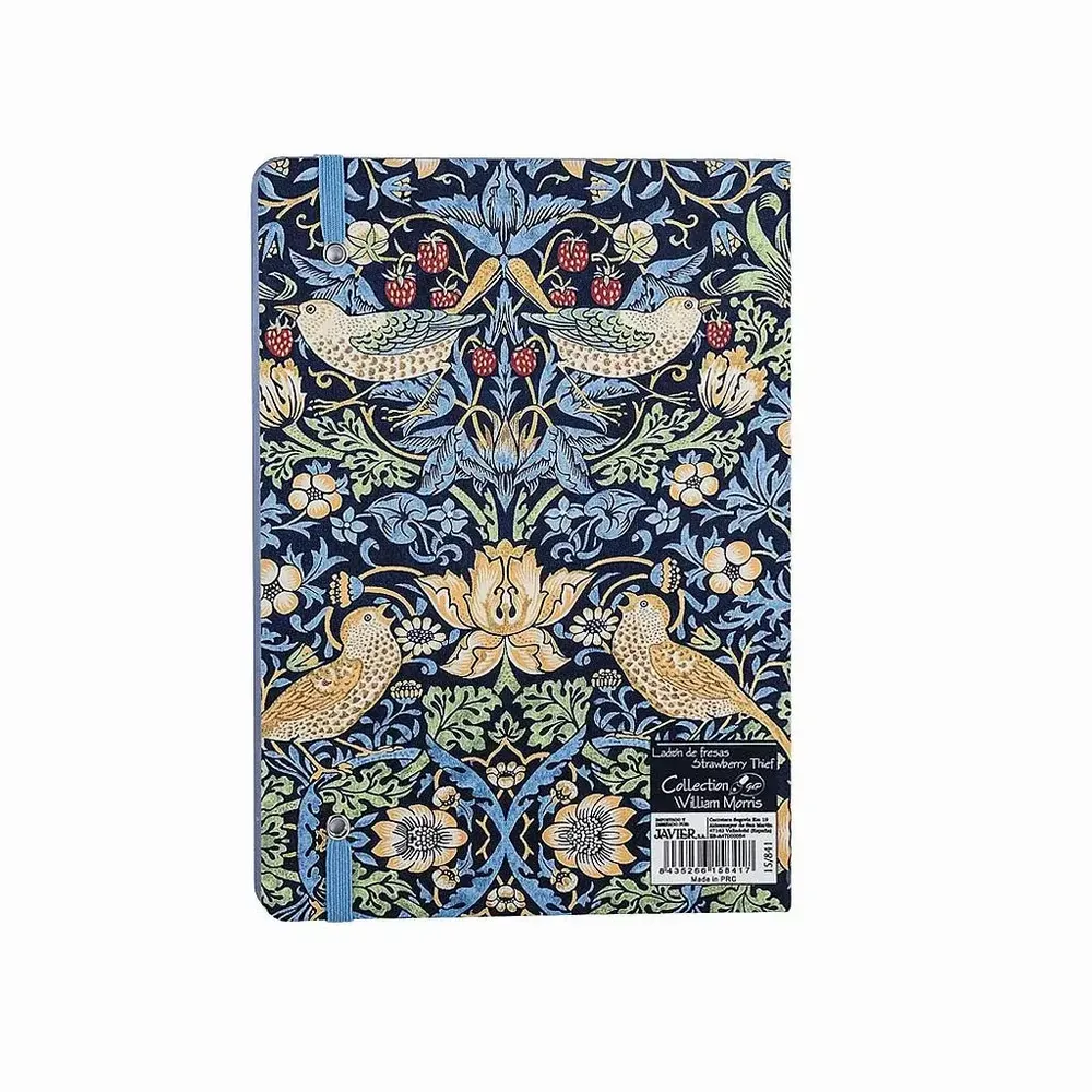 Stationery - Notebook W.Morris "Strawberry thief" - JAVIER SA