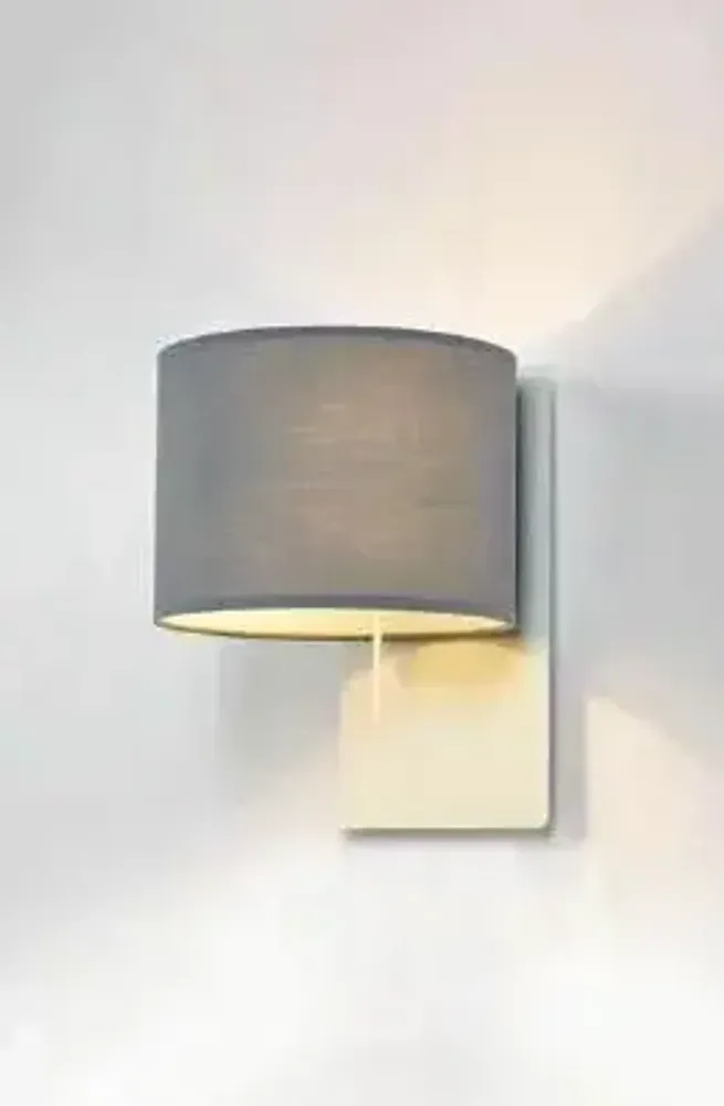 Wall lamps - RUM vertical wall light in white - LUXCAMBRA