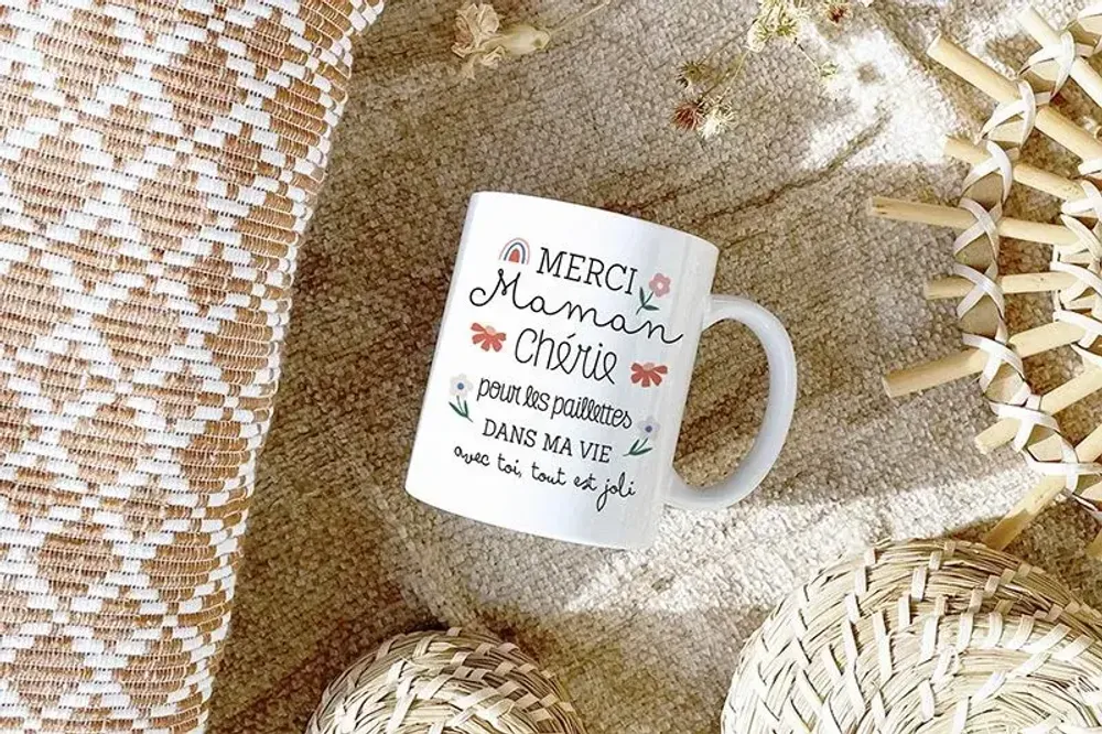 Gifts - Mugs and bottles printed in France - HIRONDELLES & CIE BY MAISON ROYAL GARDEN