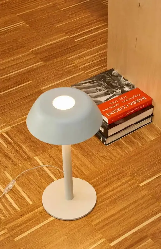 Lampes de table - SARRIA lampe à poser en noir, blanc ou terracotta - LUXCAMBRA