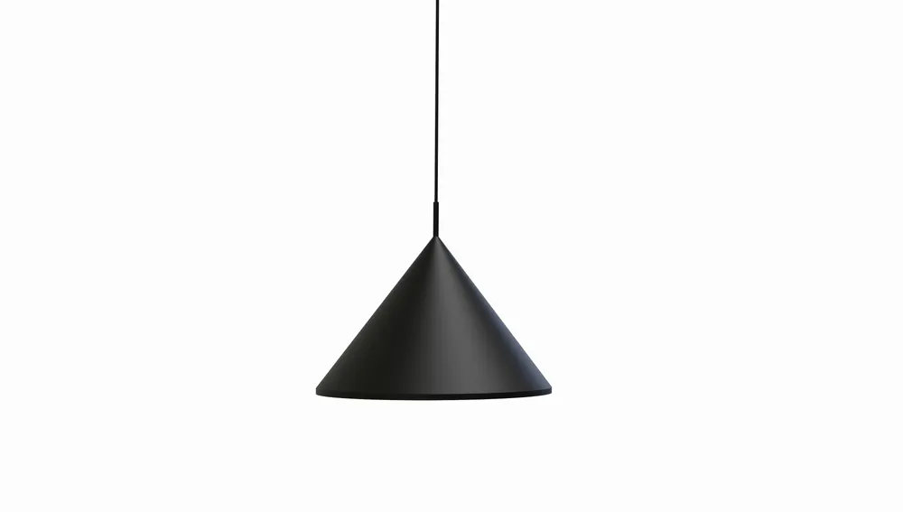 Hanging lights - SUTTON hanging lamp in black or white - LUXCAMBRA