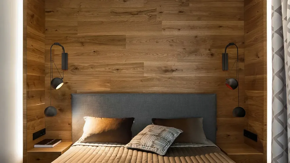 Wall lamps - SIRIUS black wall lamp with 2 shades - LUXCAMBRA