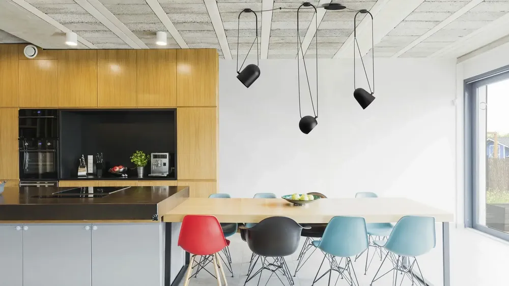 Hanging lights - SIRIUS hanging lamp in black - LUXCAMBRA