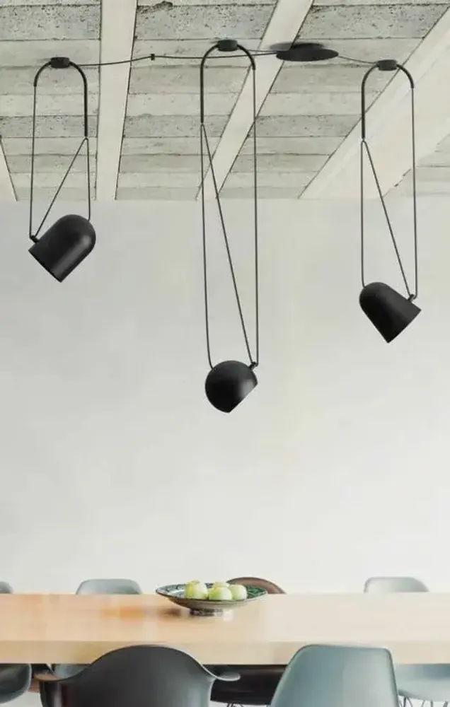 Hanging lights - SIRIUS hanging lamp in black - LUXCAMBRA