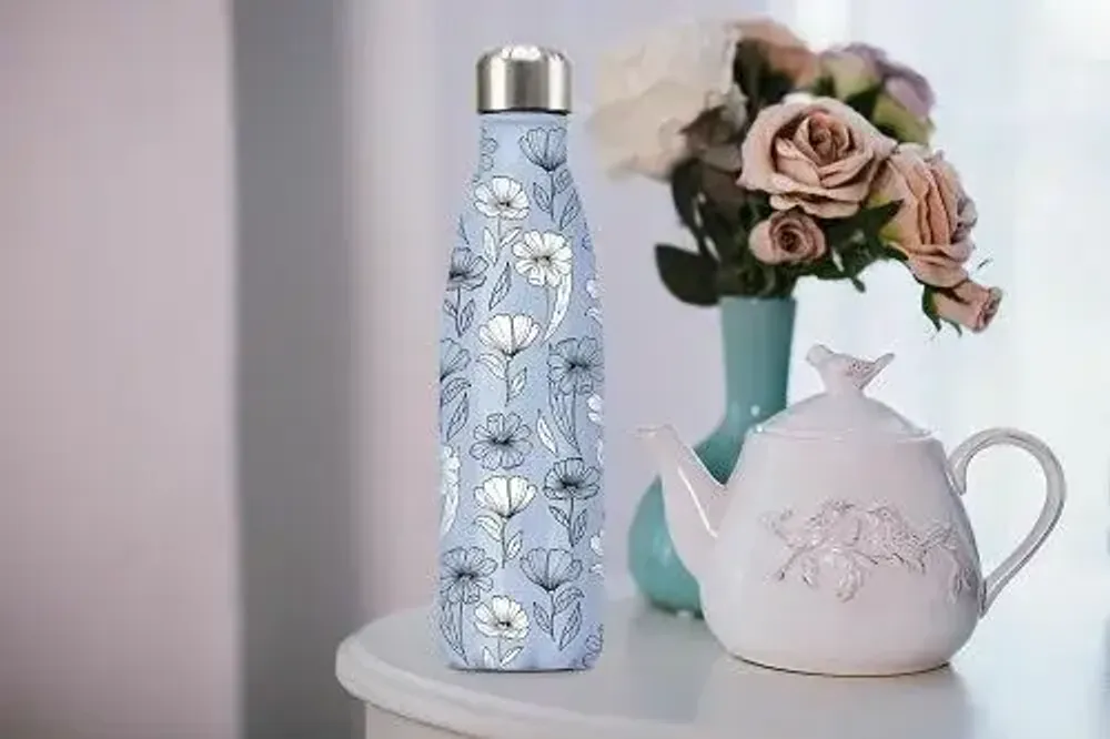 Gifts - Isothermal bottles created and printed in France - HIRONDELLES & CIE BY MAISON ROYAL GARDEN