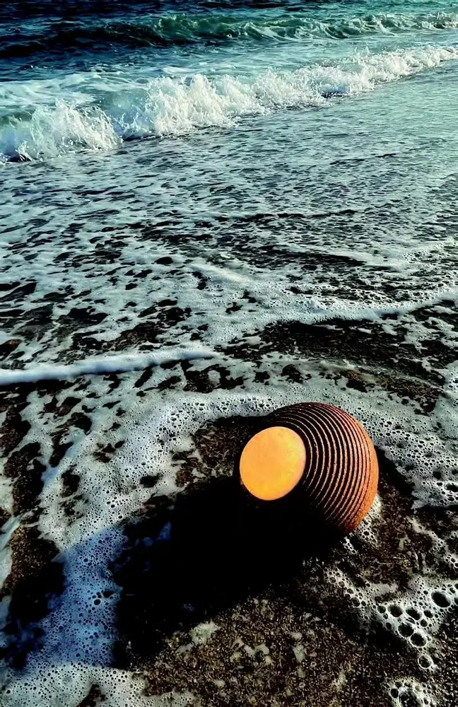 Accessoires de déco extérieure - TERRA lampe portable en liège - LUXCAMBRA