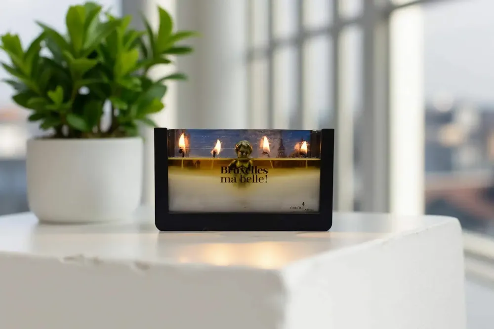 Decorative objects - Scented candle, Escape to Brussels- Travel memories -Vegan wax - BOUGIES CANDLEARTH