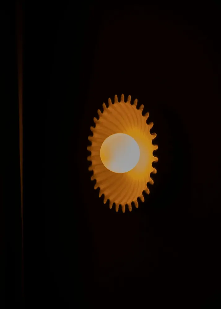 Wall lamps - Ostro Wall Light, Ecru Ceramic - SIMONE & MARCEL