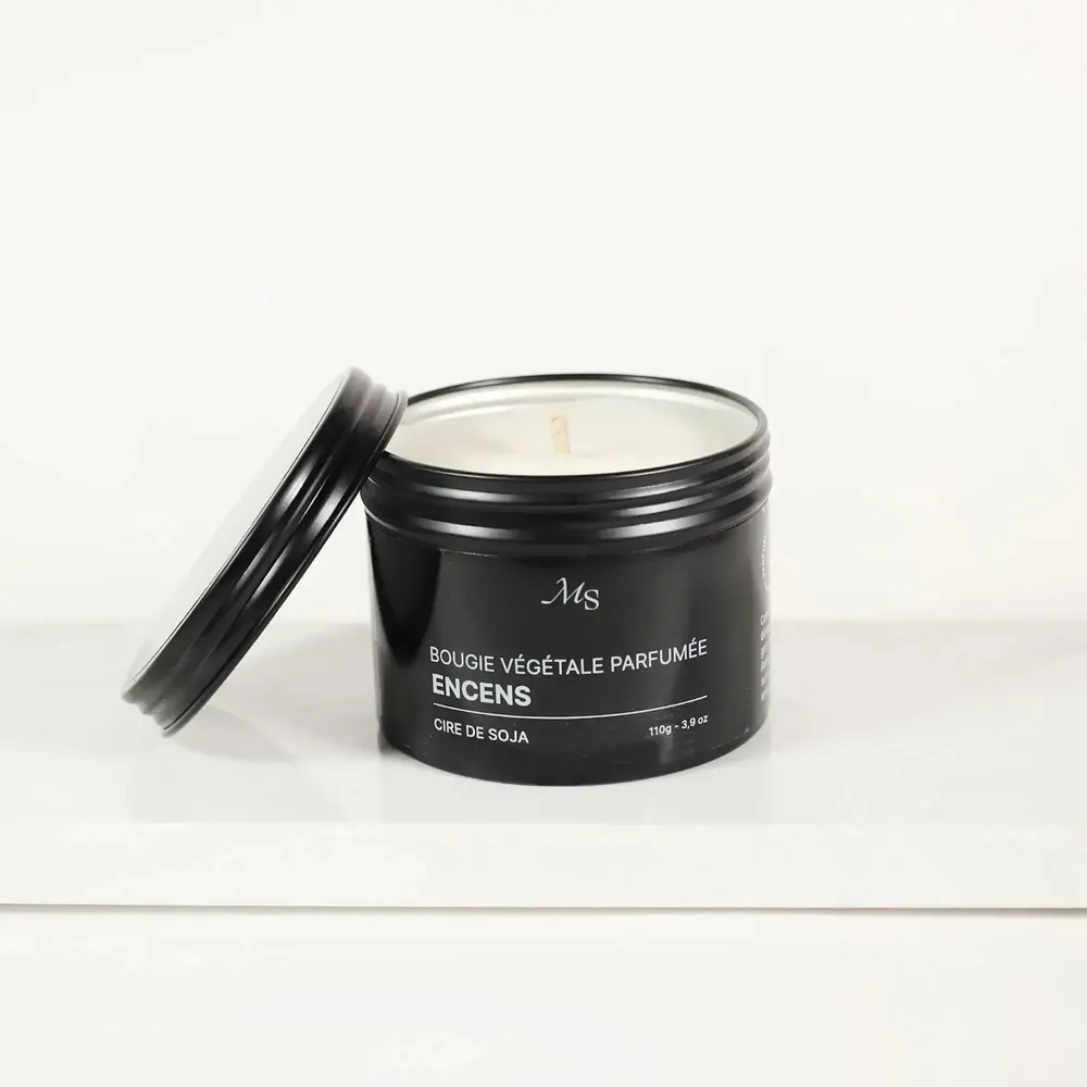 Objets de décoration - Bougie métal - Encens (110G) - MAISON SÉJOUR
