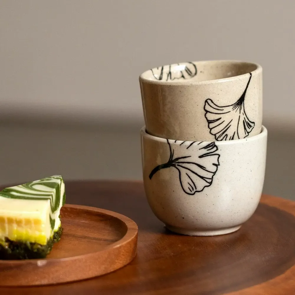 Tasses et mugs - Gobelets à ginkgo - KINTA