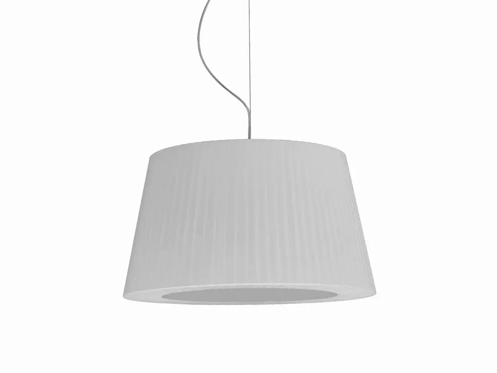 Hanging lights - TOSCANA hanging lamp with lampshade in white, red, beige or black. - LUXCAMBRA