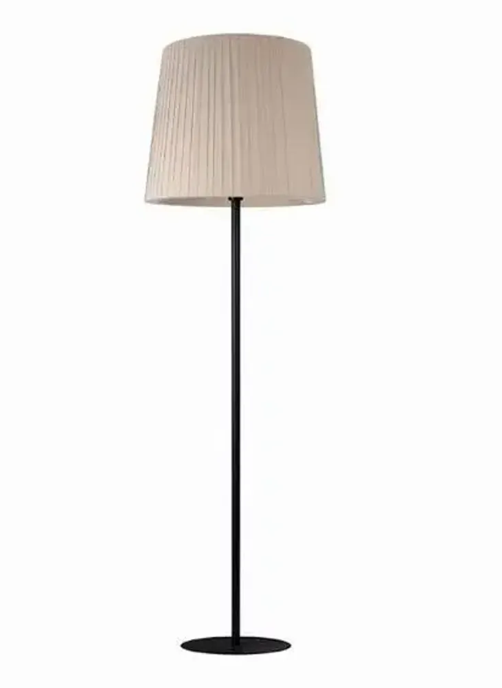 Floor lamps - TOSCANA floor lamp in black with lampshades white, red, beige, black - LUXCAMBRA