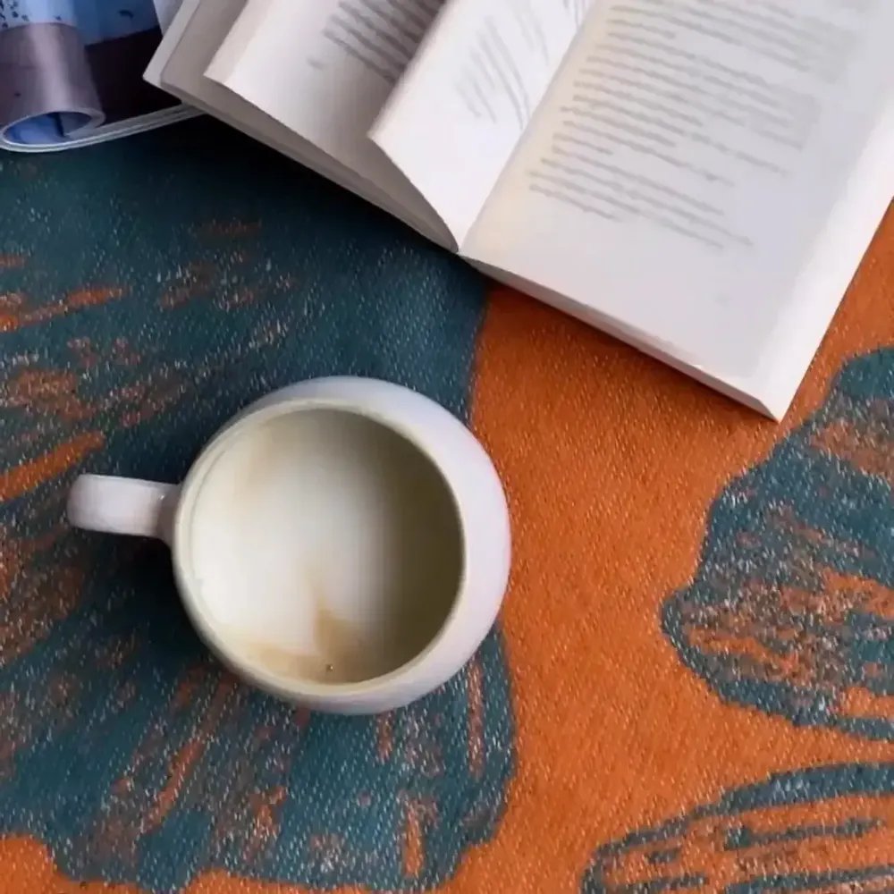 Plaids - Plaid couverture en laine, Ginkgo Gingembre Pétrole - WOOL ONLY BY JOWOLLINA