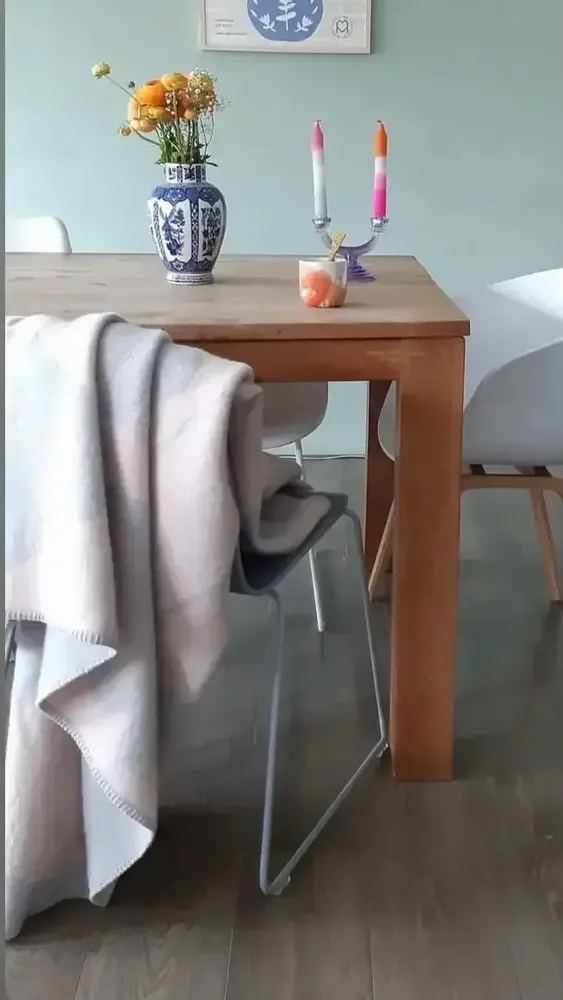 Plaids - Plaid couverture en laine, Ginkgo Quartz Rose - WOOL ONLY BY JOWOLLINA