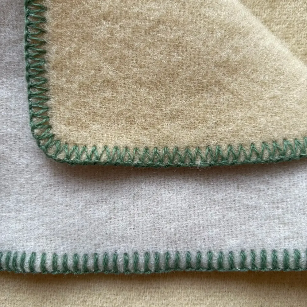 Plaids - Plaid couverture en laine, Vanille - WOOL ONLY BY JOWOLLINA