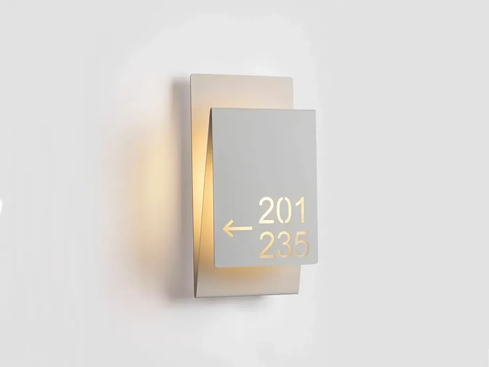 Appliques - Z applique murale en blanc - LUXCAMBRA