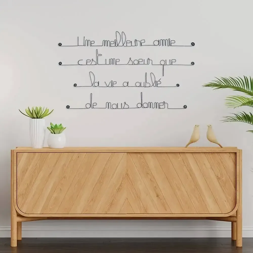 Other wall decoration - Wire "Best Friend" Gift - BIJOUX DE MUR