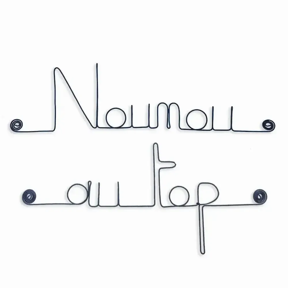 Other wall decoration - End of school year gift "Top nanny" - Decoration - BIJOUX DE MUR