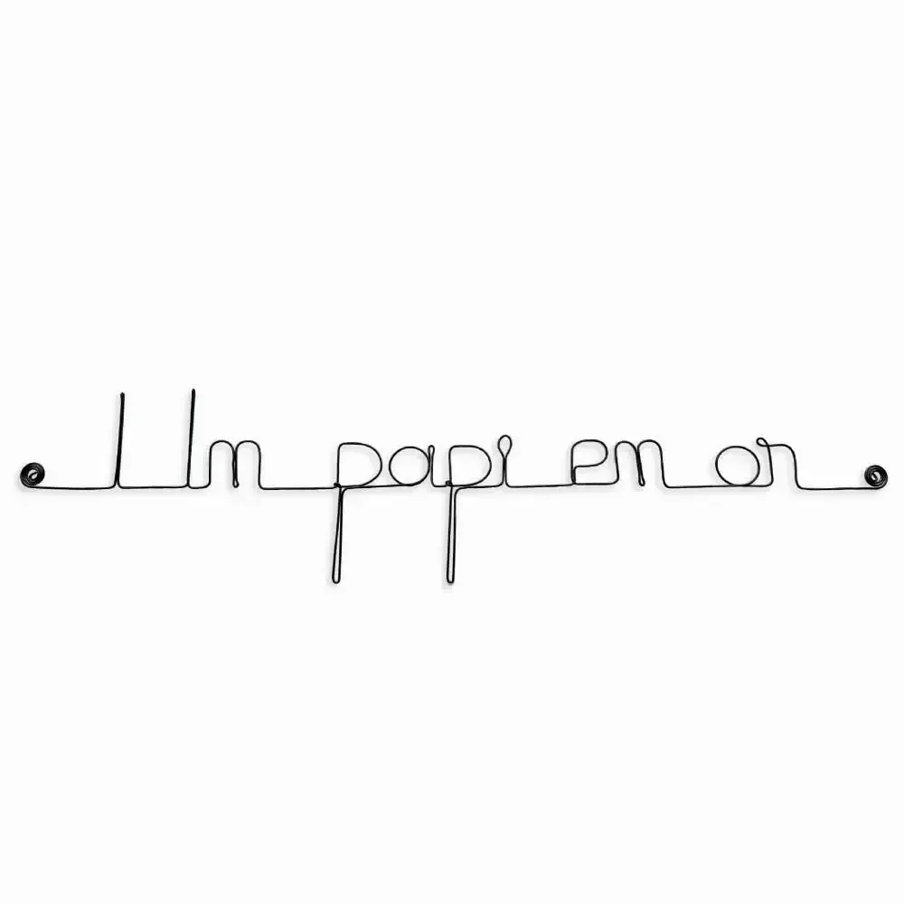 Autres décorations murales - Cadeau fête des grand-pères " Un papi en or " - BIJOUX DE MUR