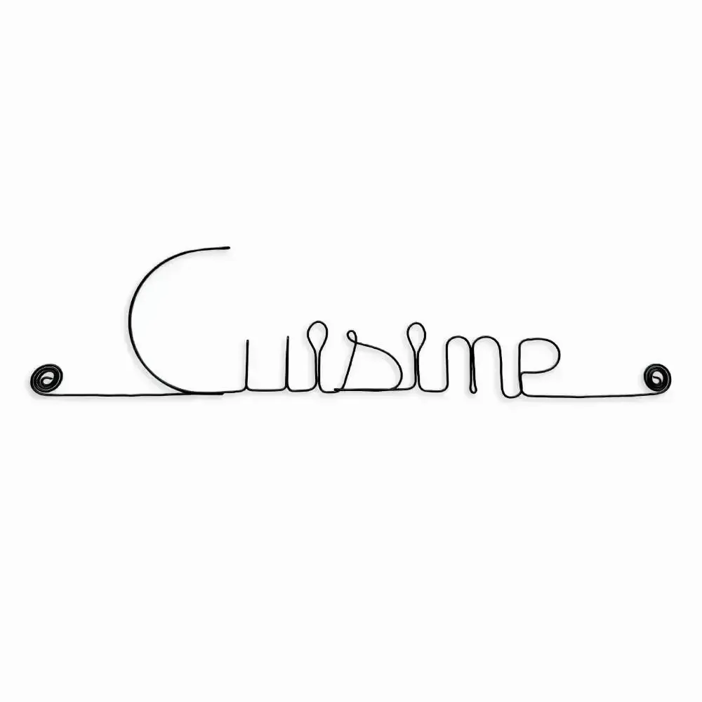 Autres décorations murales - Déco métal " Cuisine " - BIJOUX DE MUR