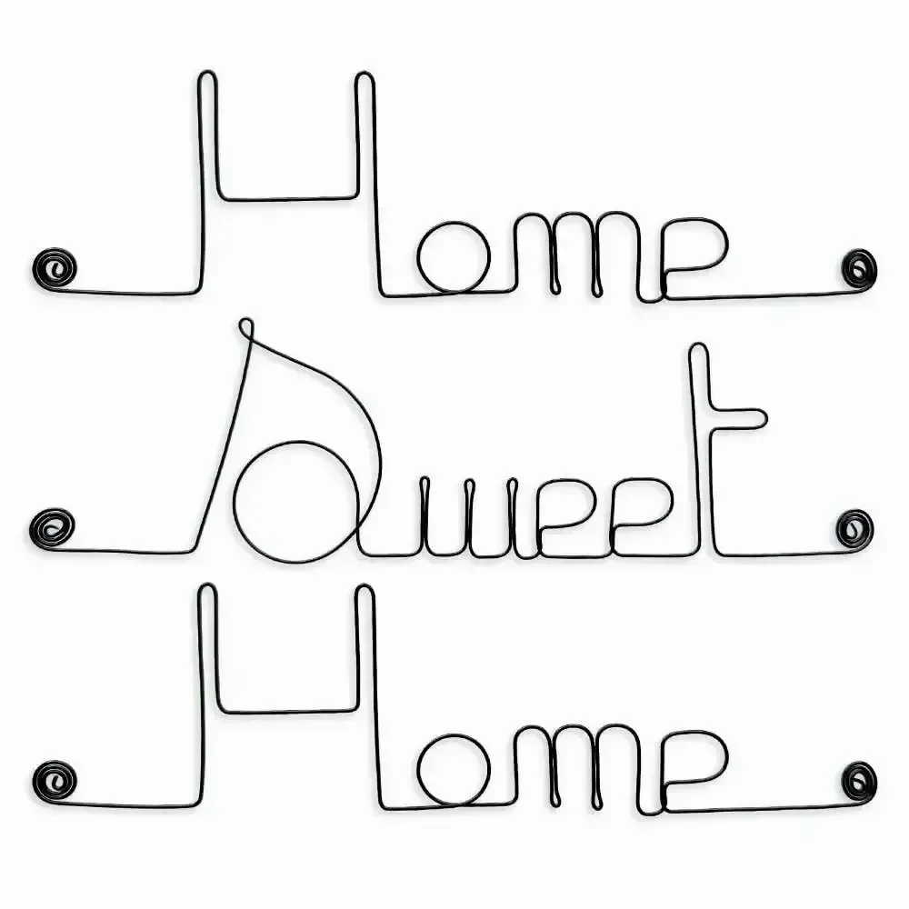 Other wall decoration - Wall Decor: "Home sweet home" - BIJOUX DE MUR
