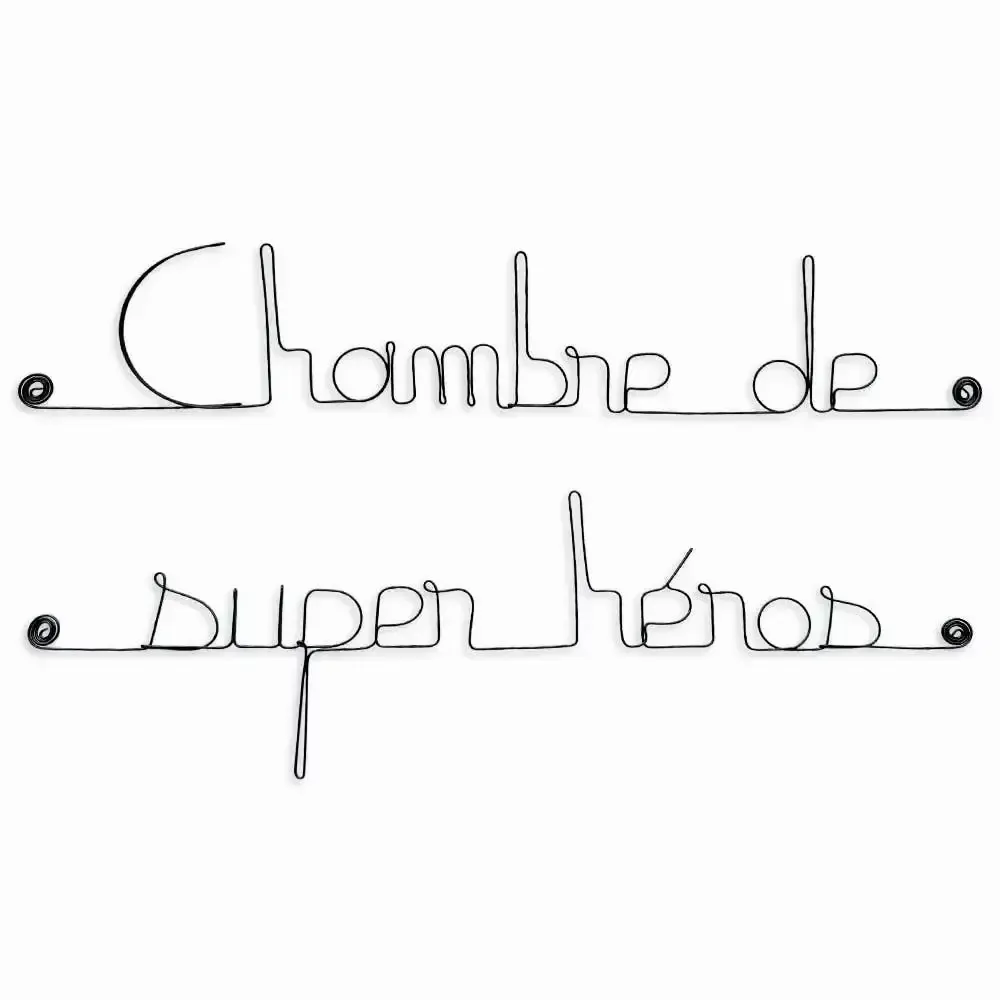 Other wall decoration - Wall decor: "Superhero bedroom" - BIJOUX DE MUR