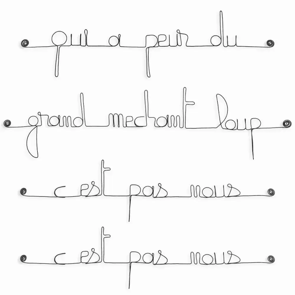 Other wall decoration - Metal Nursery Rhyme Wall Decor for Children - BIJOUX DE MUR