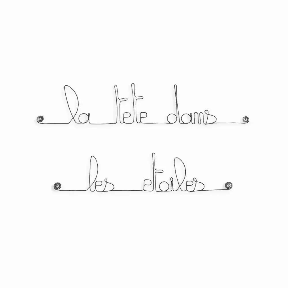 Other wall decoration - Children's Bedroom Wall Decor "Head in the Stars" - BIJOUX DE MUR