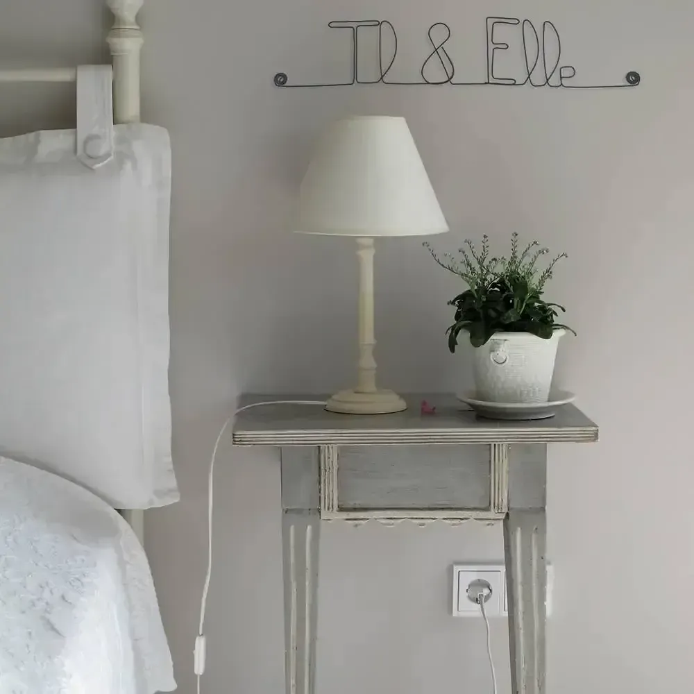 Autres décorations murales - Déco murale en fil de fer " Il & Elle " - Saint Valentin - BIJOUX DE MUR