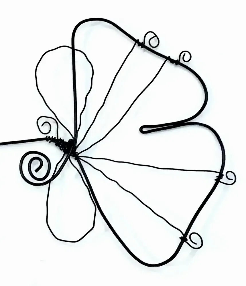 Other wall decoration - Grandfathers' Day "Daddy I love you" - in Wire - BIJOUX DE MUR