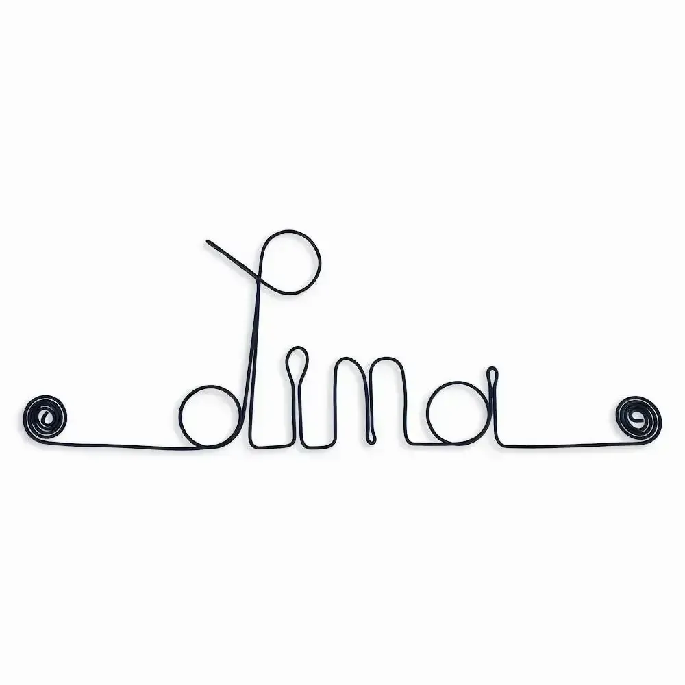 Children's decorative items - Word, First name, City name to personalize - Short - BIJOUX DE MUR