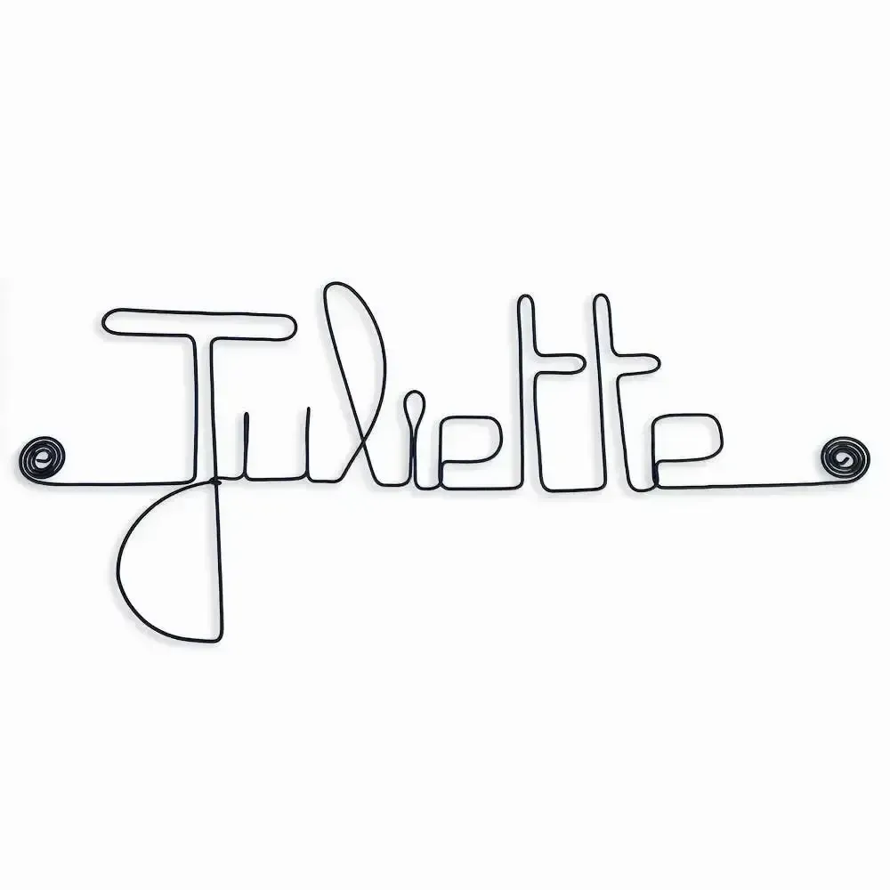 Children's decorative items - Word, First name, City name to personalize - Long - BIJOUX DE MUR