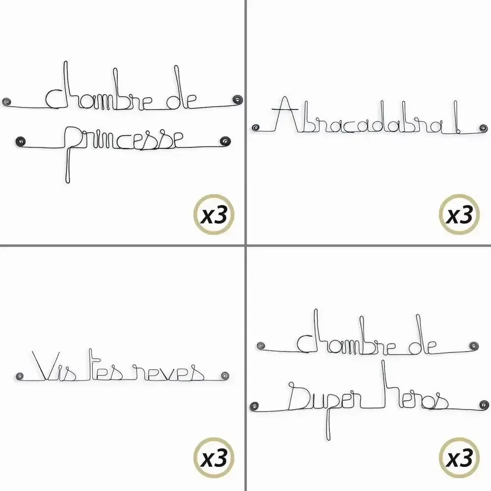 Autres décorations murales - PACK IMPLANTATION 10% OFF : Chambre enfant - BIJOUX DE MUR