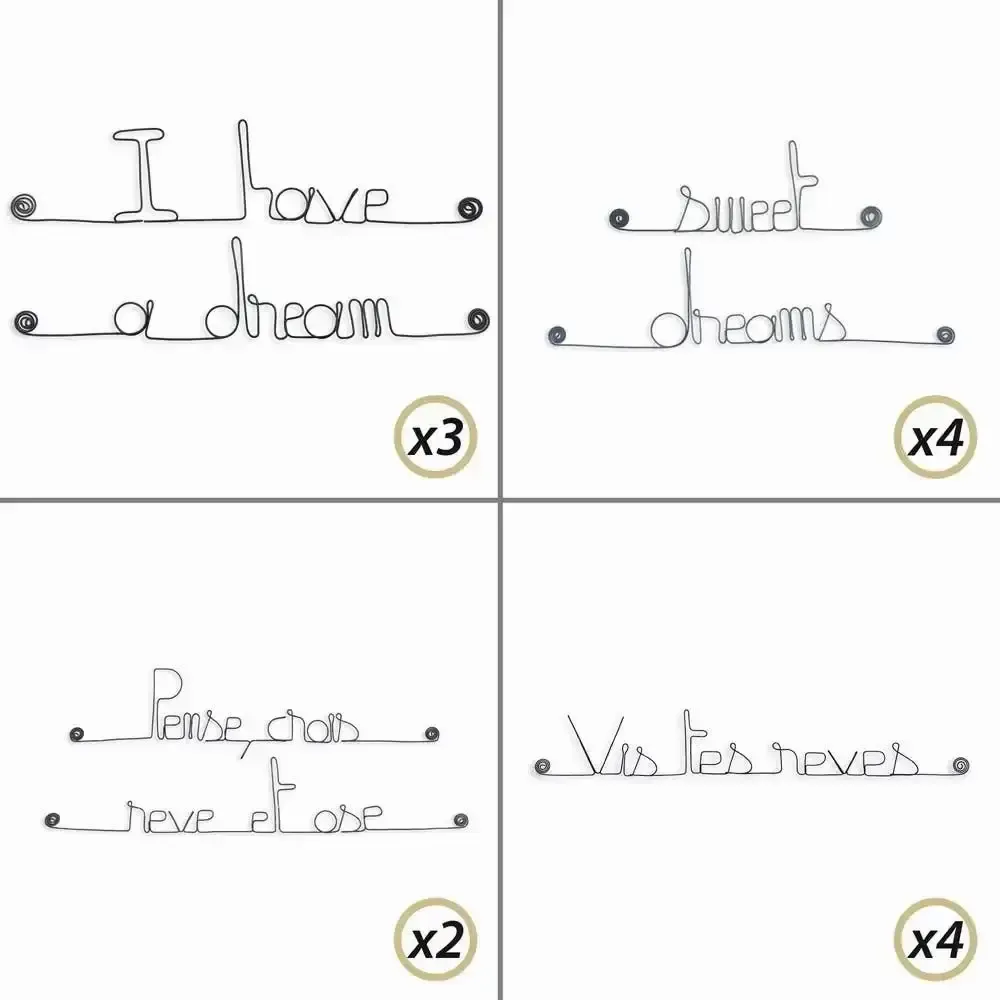 Autres décorations murales - Pack Implantation 10% OFF : Déco Chambre Rêves - BIJOUX DE MUR