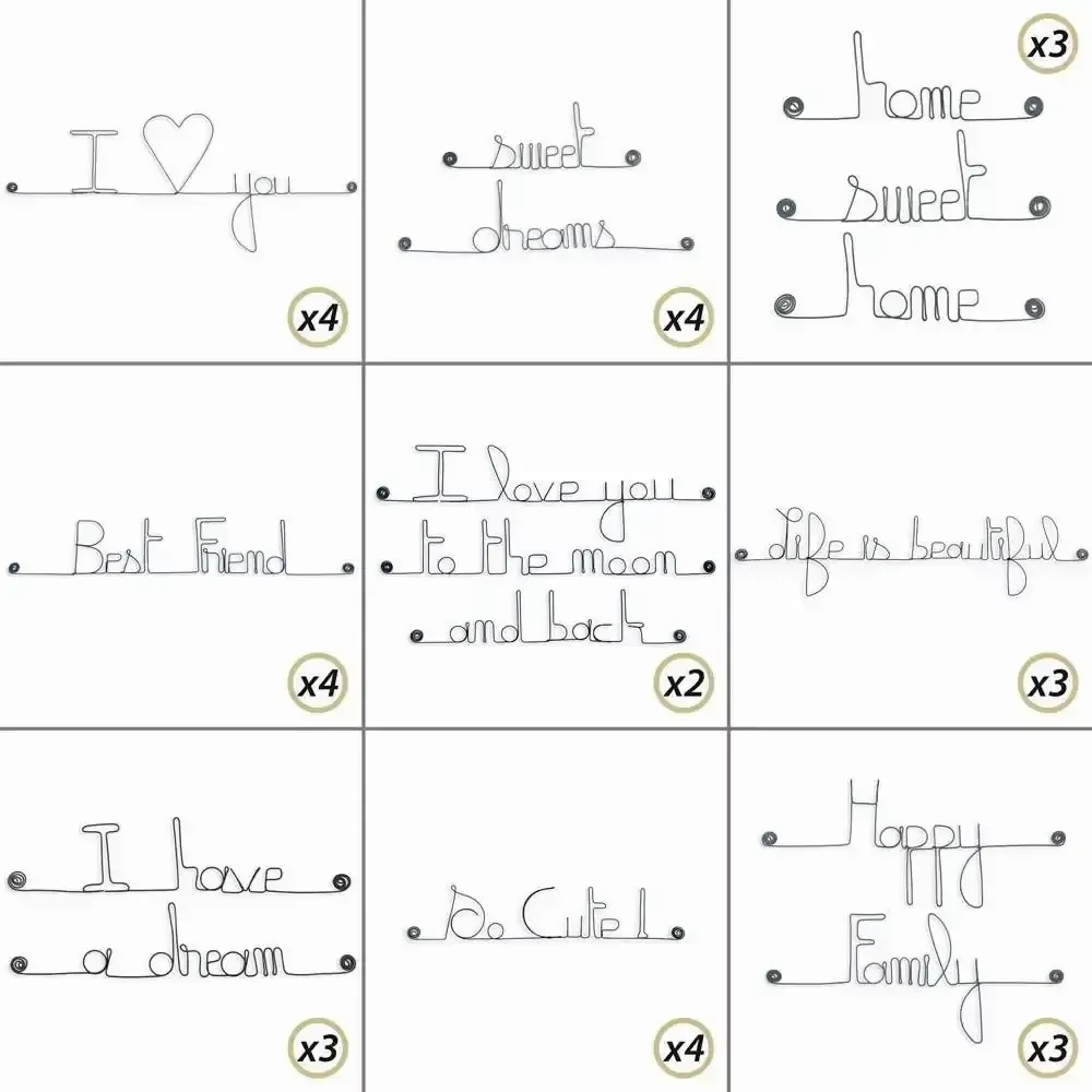 Other wall decoration - Super Pack Implementation 15% Off: English! - BIJOUX DE MUR