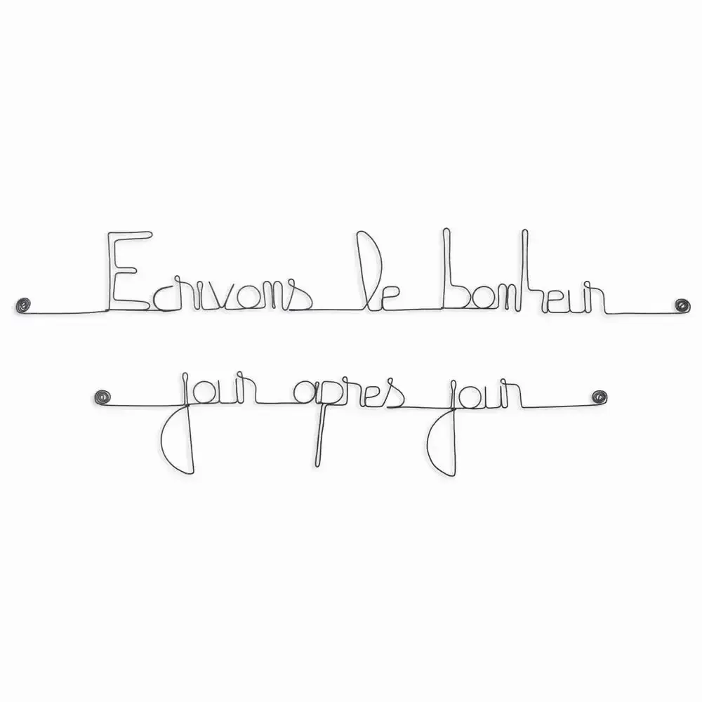 Other wall decoration - Super Pack implementation 15% off: "Happiness" decoration - BIJOUX DE MUR