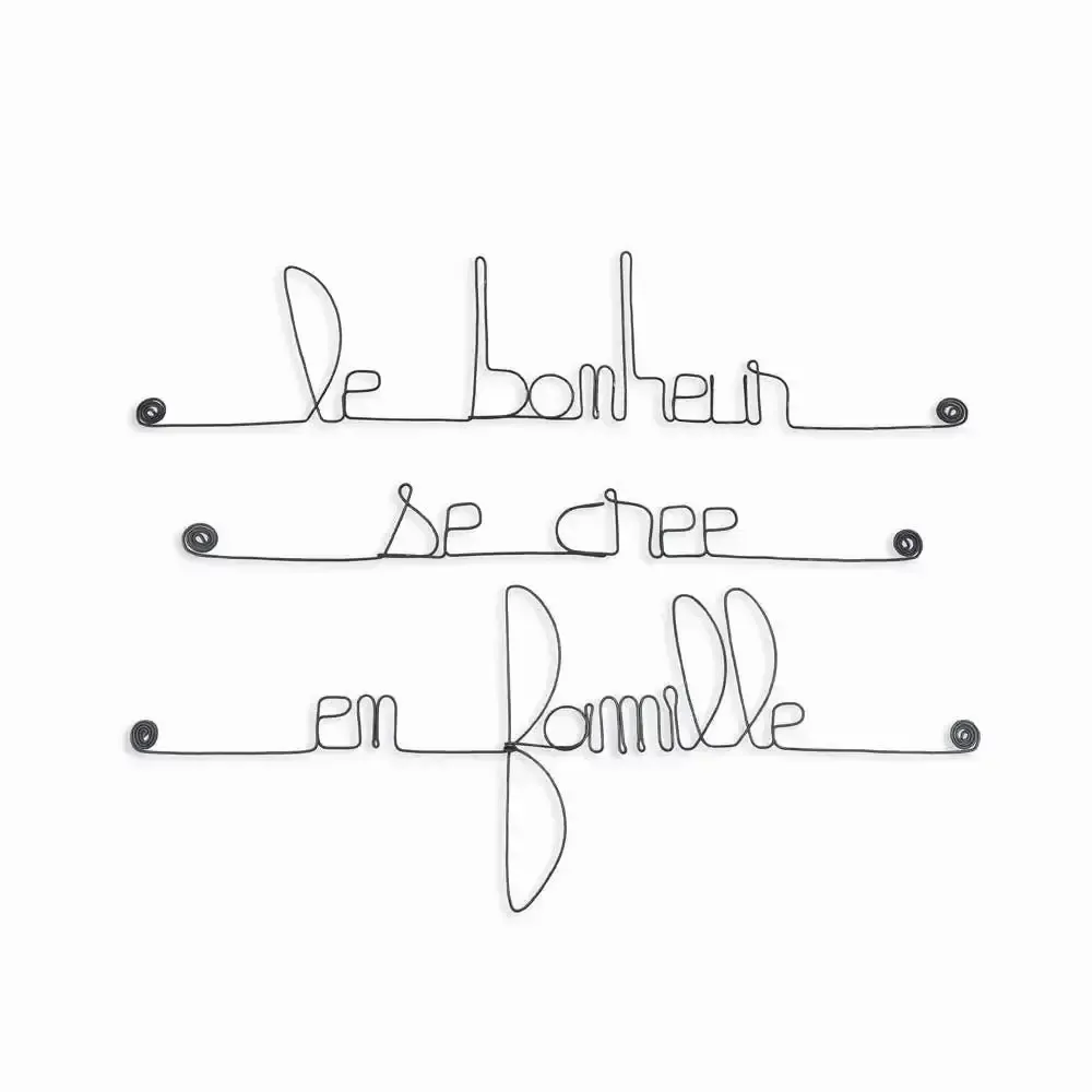 Other wall decoration - Super Pack implementation 15% off: "Happiness" decoration - BIJOUX DE MUR