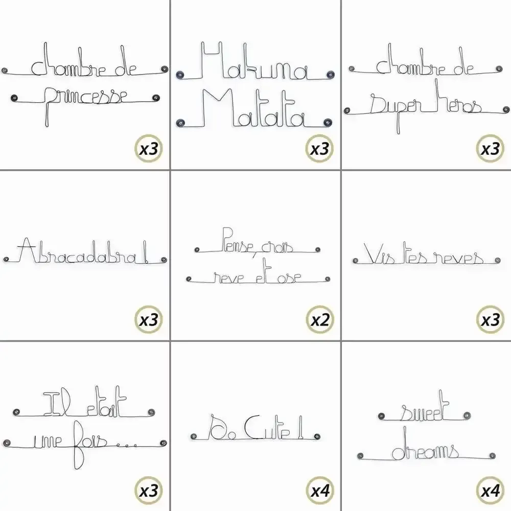 Other wall decoration - Super Pack implantation 15% off : Déco Chambre Enfant/Bébé - BIJOUX DE MUR