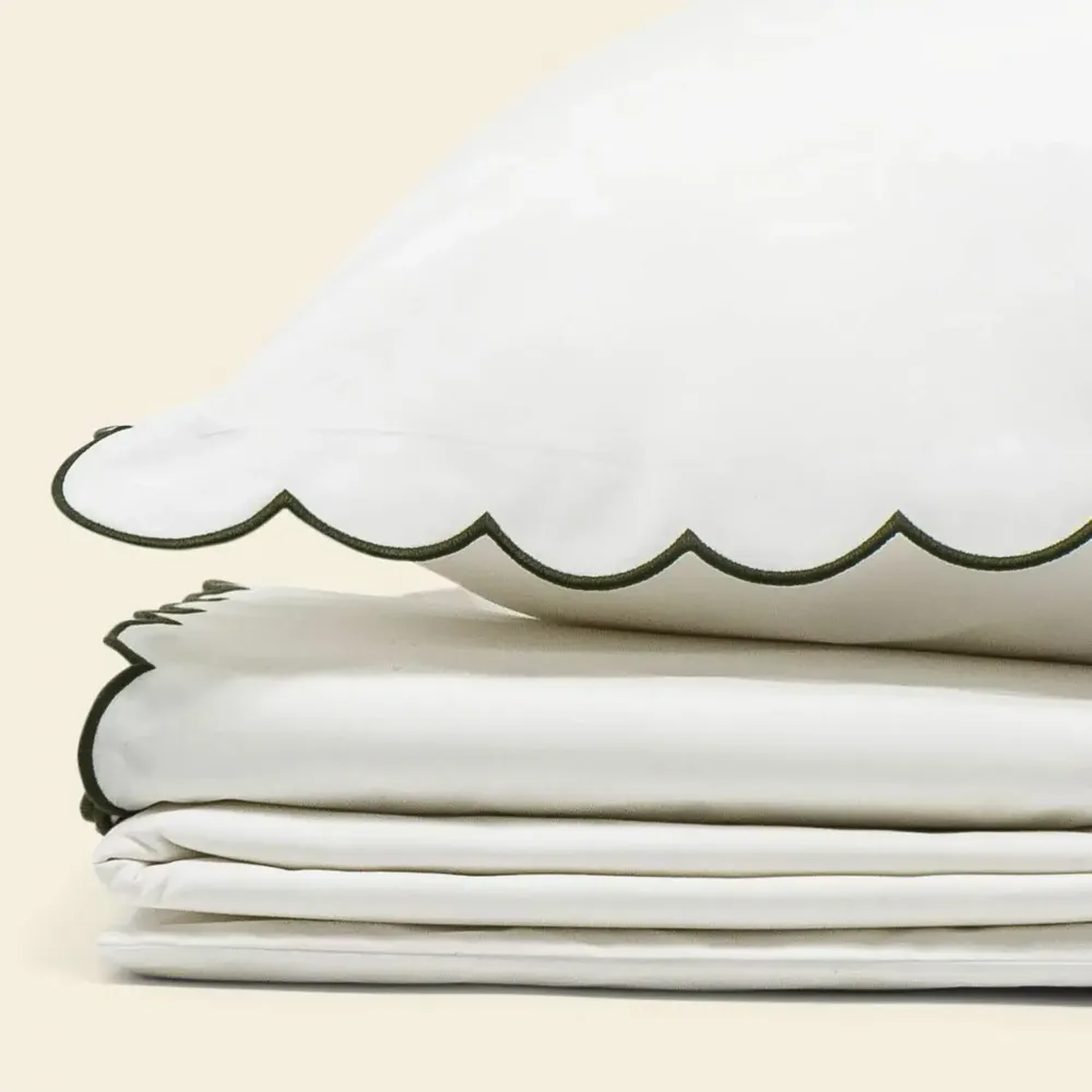 Bed linens - Scalloped bed linen - TOMÈTE