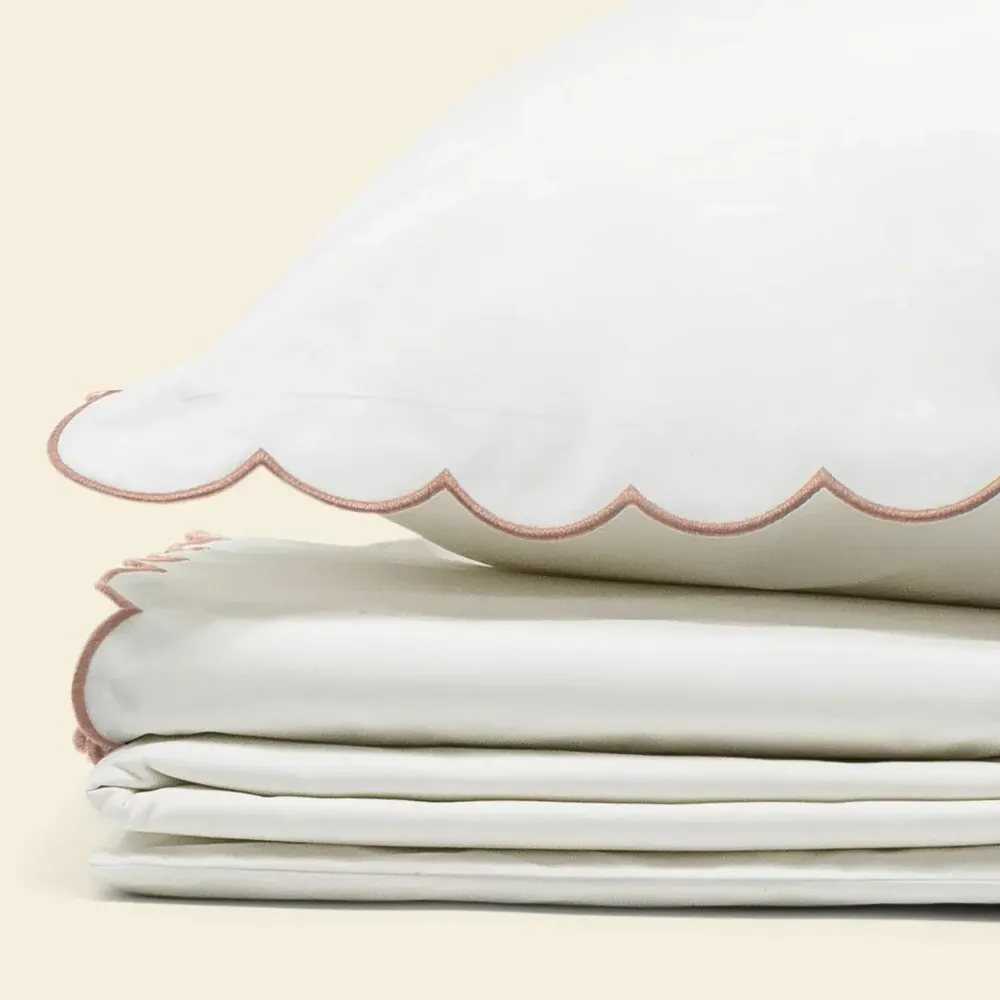 Bed linens - Scalloped bed linen - TOMÈTE