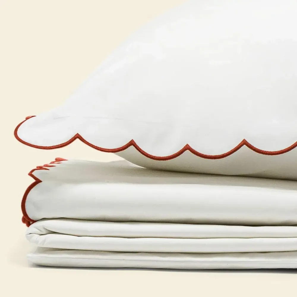 Bed linens - Scalloped bed linen - TOMÈTE