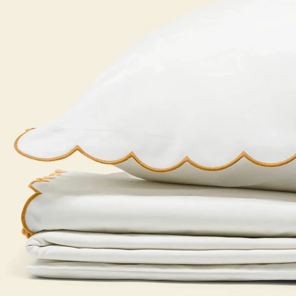 Bed linens - Scalloped bed linen - TOMÈTE