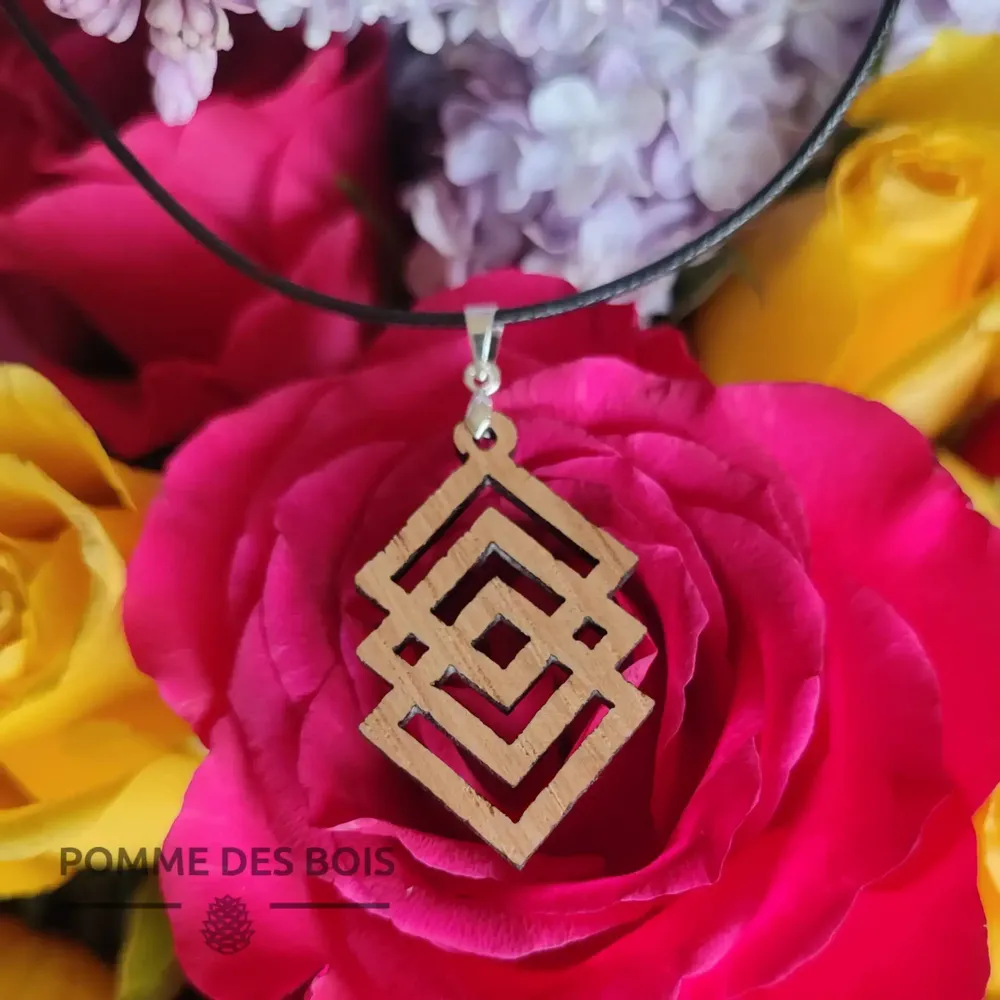 Bijoux - Collier - Géométrique - POMME DES BOIS