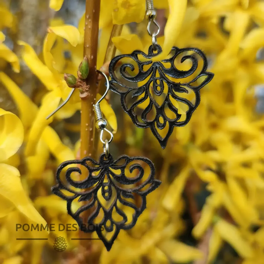 Bijoux - Boucles d'oreilles - Lilou - POMME DES BOIS