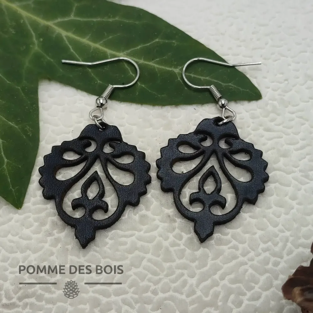 Bijoux - Boucles d'oreilles - Louisa - POMME DES BOIS