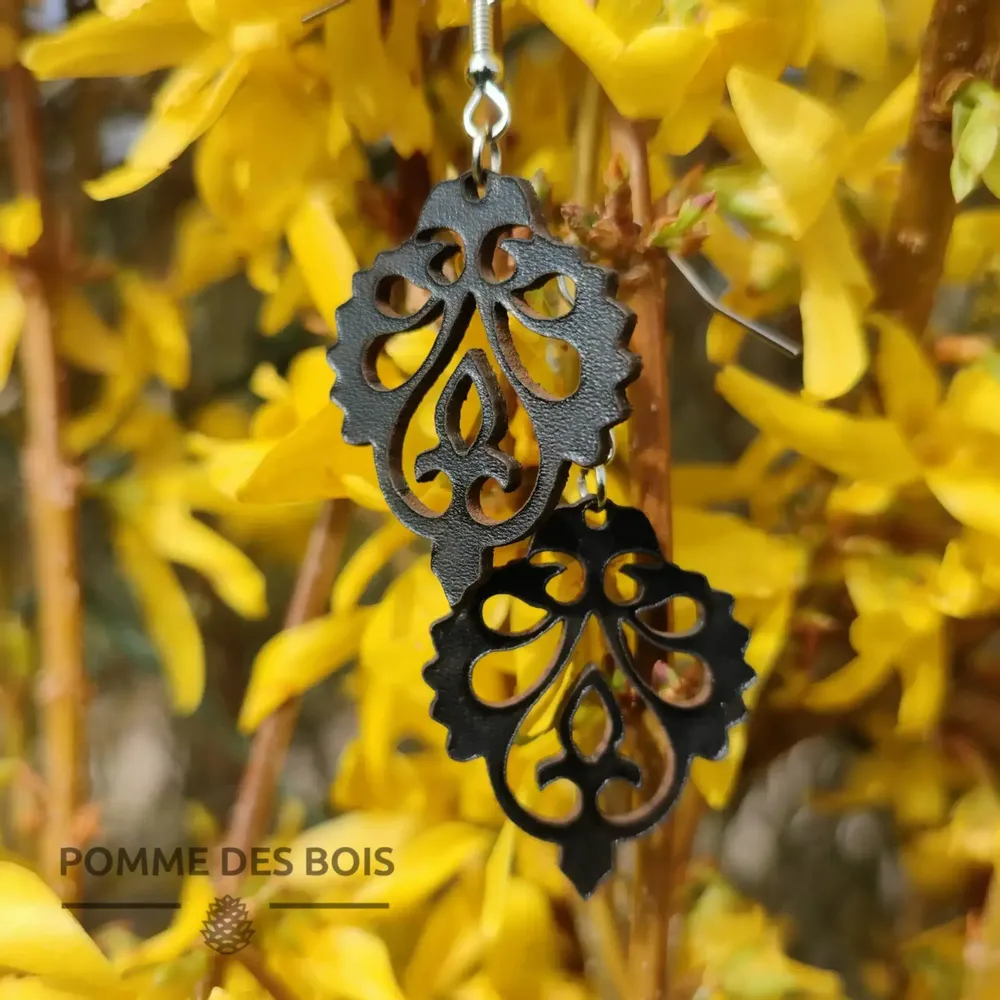 Bijoux - Boucles d'oreilles - Louisa - POMME DES BOIS