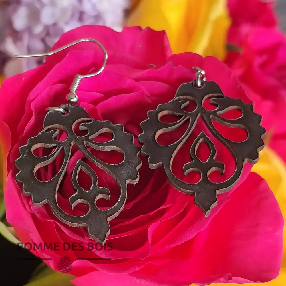 Bijoux - Boucles d'oreilles - Louisa - POMME DES BOIS